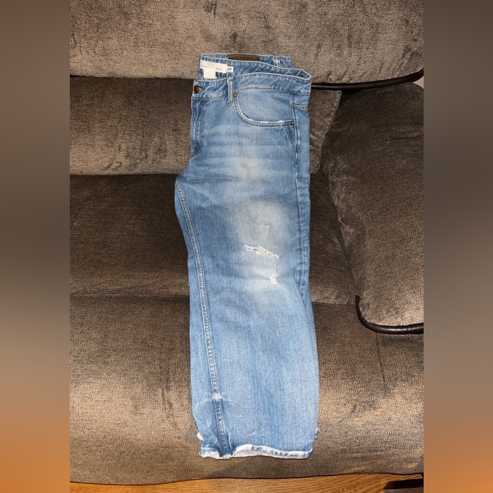 H&M Blue Boyfriend Jeans